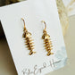 Fishbone Earrings