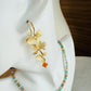 Saffron Earrings