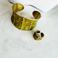 Green Cross Patina Ring