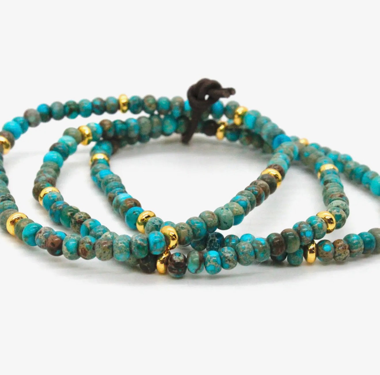 Turquoise Jasper Bracelet Set