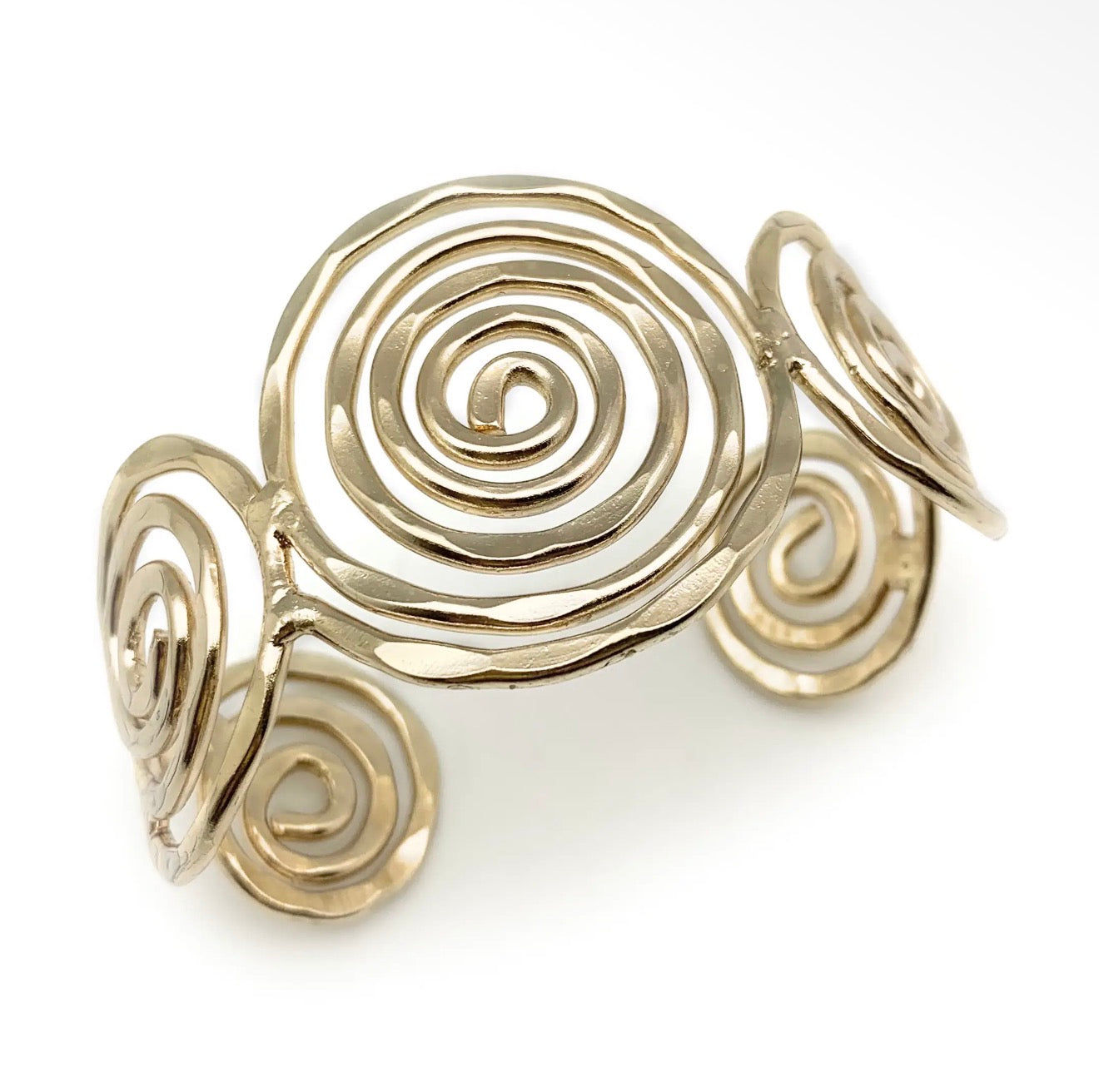 Spiral Cuff- Gold or Silver