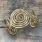 Spiral Cuff- Gold or Silver
