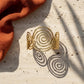 Spiral Cuff- Gold or Silver