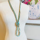 Beaded Wrap Necklace/Bracelet- Gold