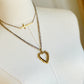 Open Heart Necklace