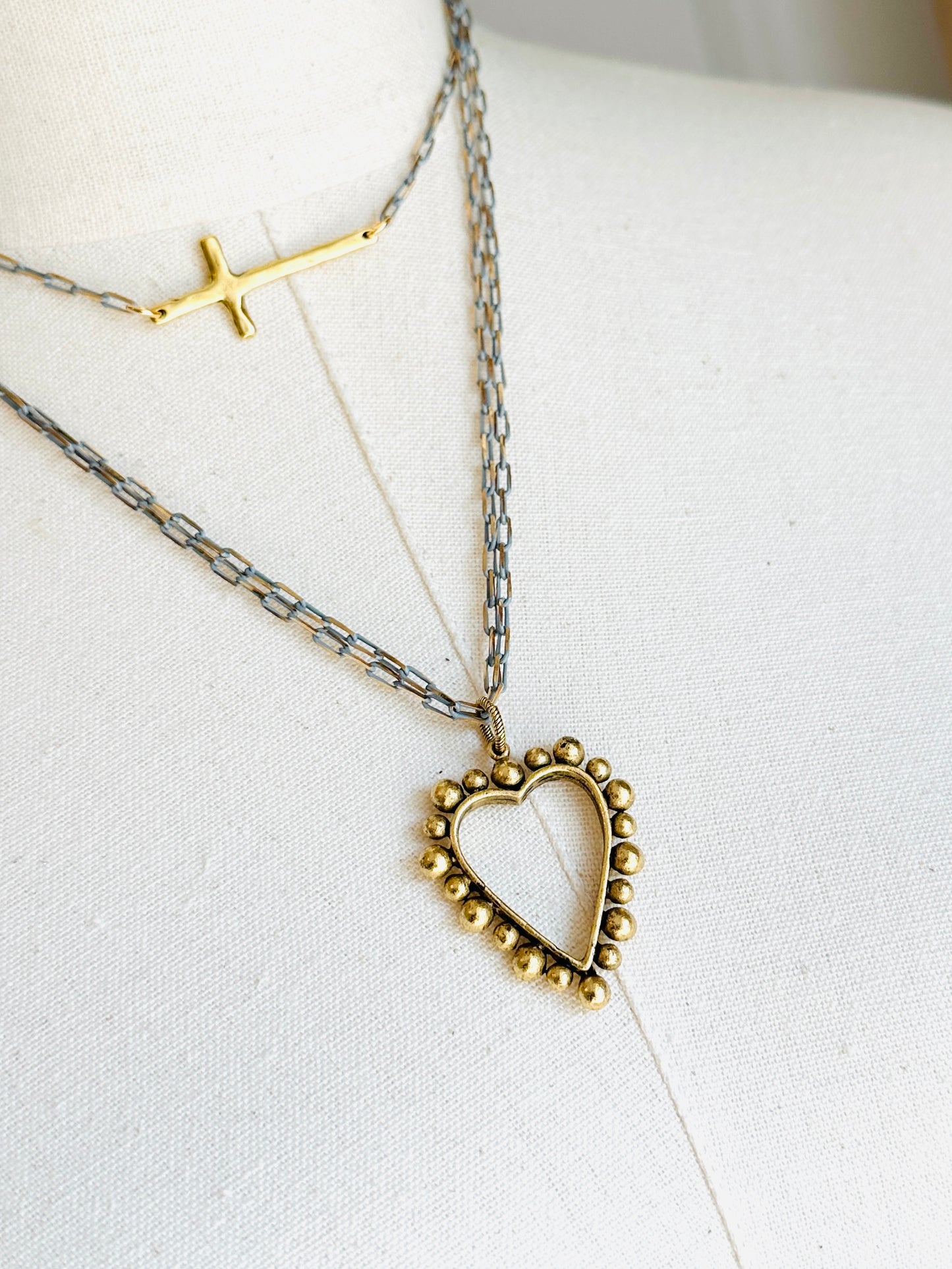 Open Heart Necklace