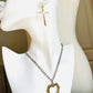 Open Heart Necklace
