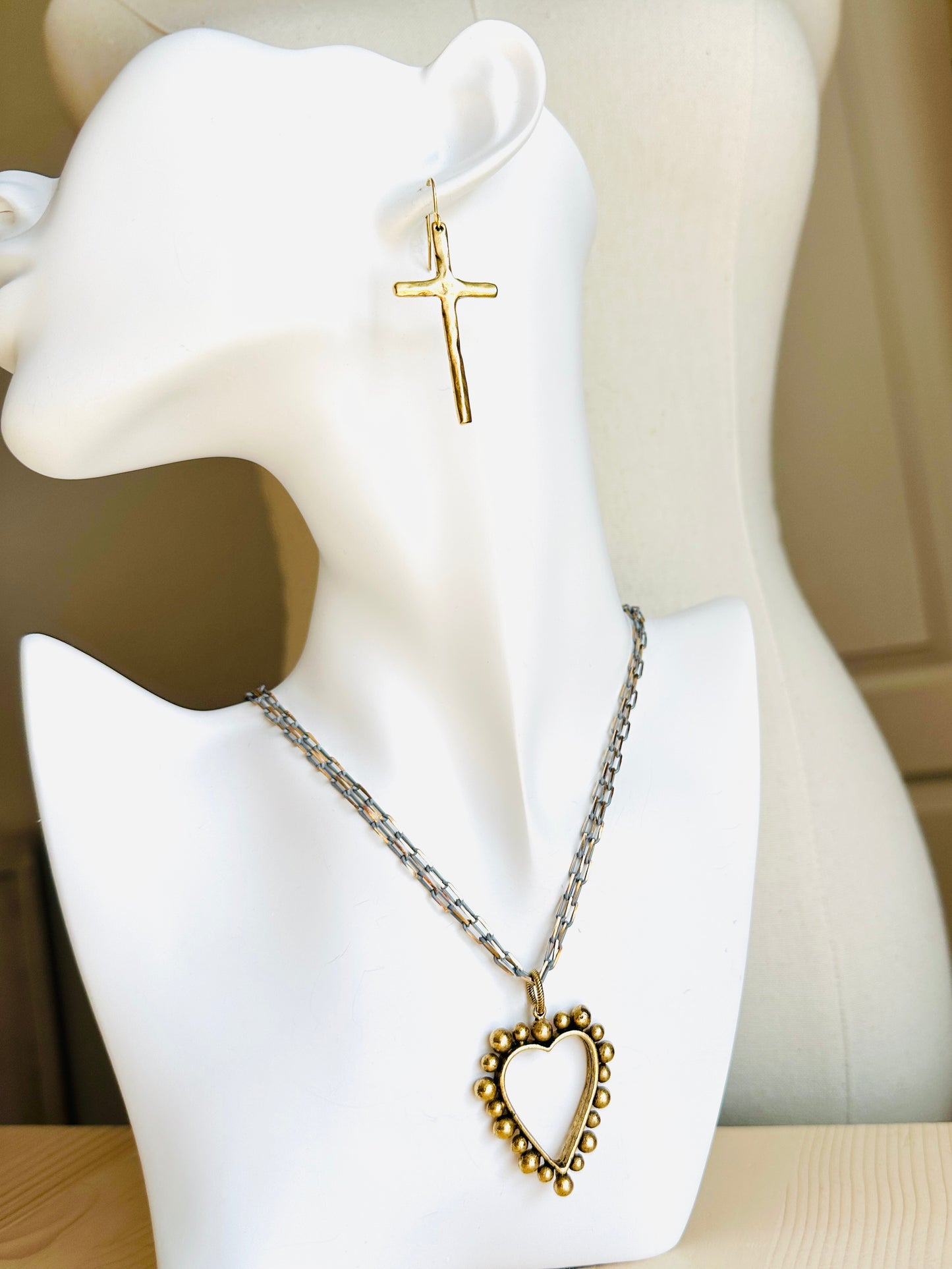 Open Heart Necklace