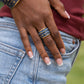 Midnight Blue Patina Ring