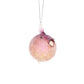 Pink Glitter Puffer Fish Ornament