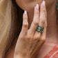 Turquoise Patina Ring