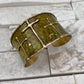 Green Cross Patina Cuff