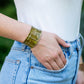 Green Cross Patina Cuff