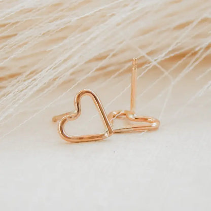 Heart Post Earrings