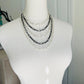 Dyan Necklace Handcrafted by BluEyed Horse in the USA on mannequin display
