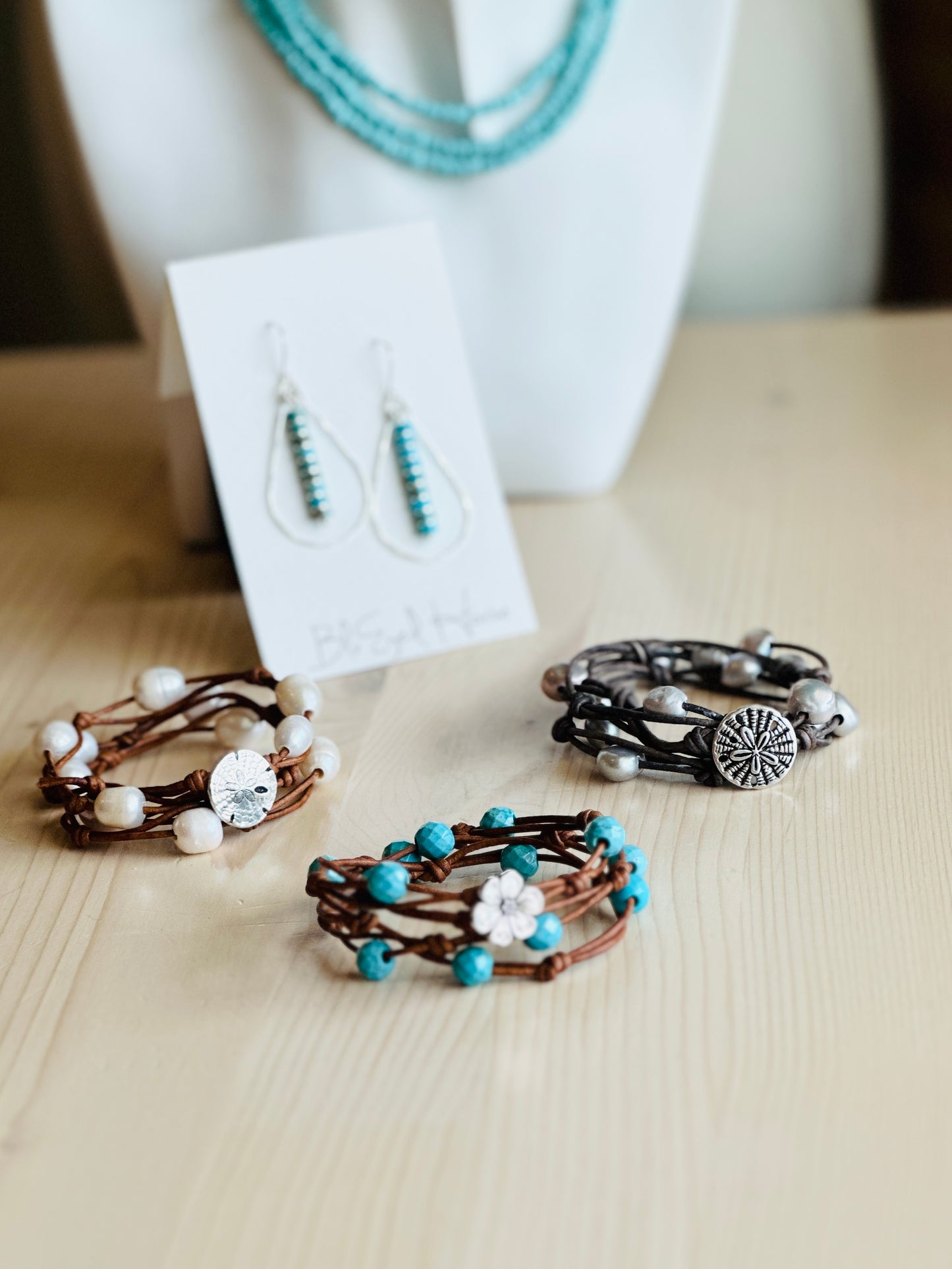 Logan Leather Wrap Bracelet