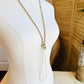 Beaded Wrap Necklace/Bracelet- Taupe Mix