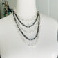 Dyan Necklace Handcrafted by BluEyed Horse in the USA on mannequin display