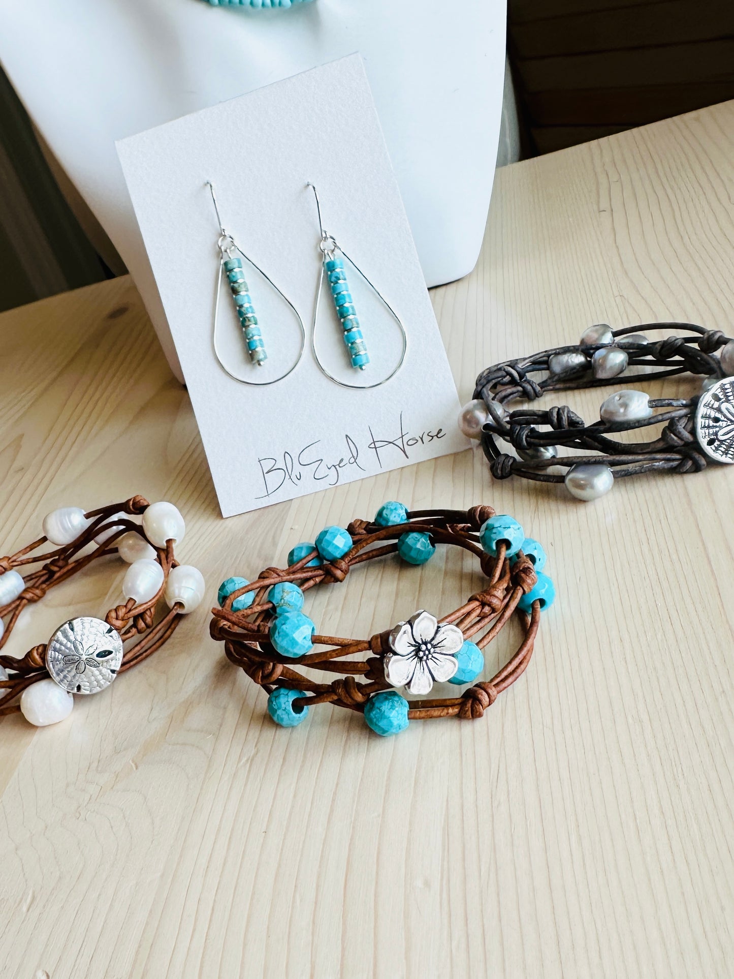 Logan Leather Wrap Bracelet