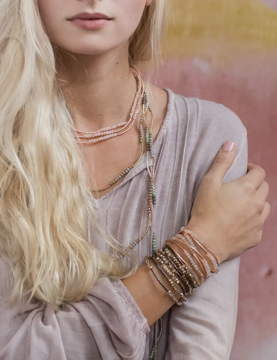 Lake Wrap Bracelet - Necklace