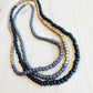 Beaded Wrap Necklace/Bracelet- Shade Mix