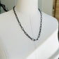 Dyan Necklace Handcrafted by BluEyed Horse in the USA on mannequin display