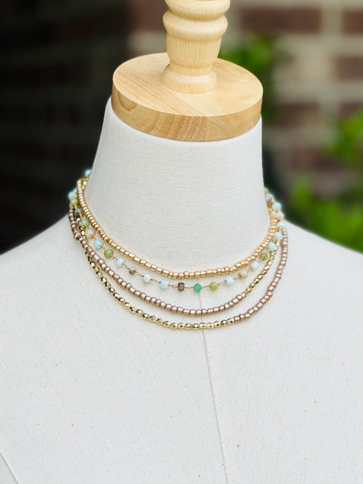 Peruvian Opal Choker