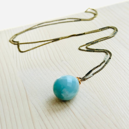 Zara Necklace - Amazonite