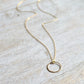 Gold Eternity Choker Handmade in the USA