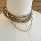 Dyan Necklace-Gunmetal