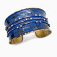 Midnight Blue Patina Cuff