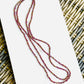 Beaded Wrap Necklace/Bracelet-Iridescent Plum