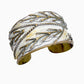 Rustic White Patina Cuff