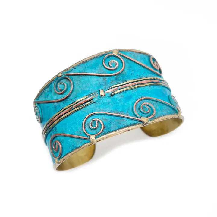 Turquoise Patina Cuff
