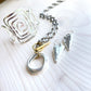 Silver Luv Earrings