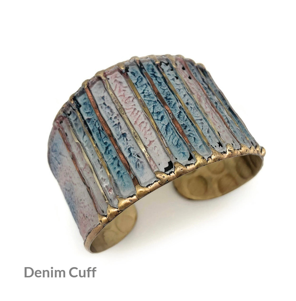Handmade Denim Cuff