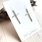 Long Cross Earrings