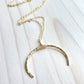 Gold Luna Necklace