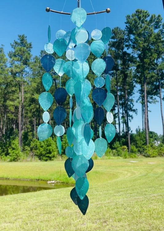 Video of Aruba Chimes hanging outside in wind