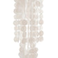 Pearl Capiz shell chandelier