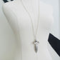 Taylor Necklace Handmade in USA displayed on mannequin