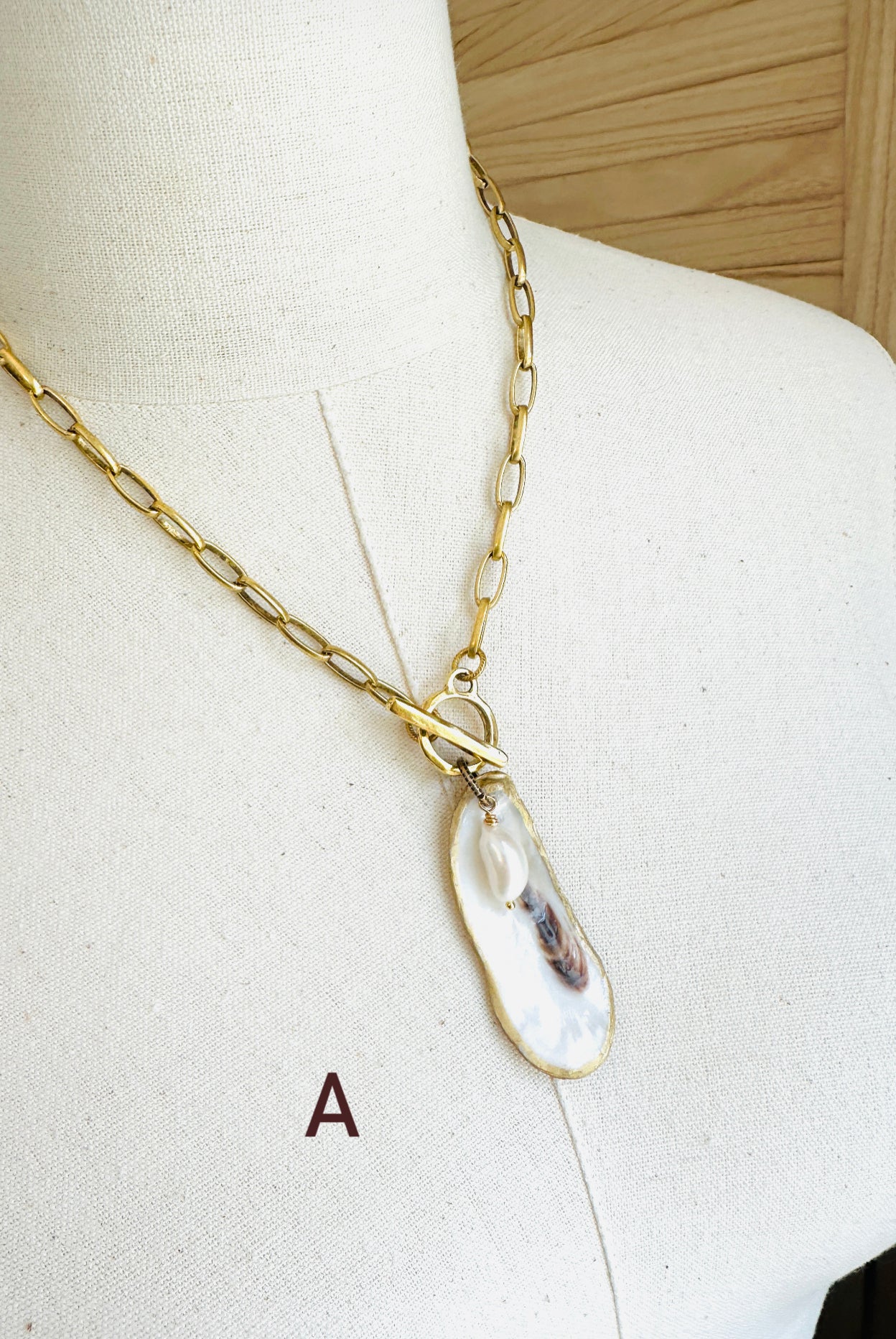 Charleston Oyster Shell Necklaces