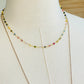 Tourmaline Choker displayed on mannequin with necklace