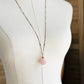 Zara Necklace - Rose Quartz