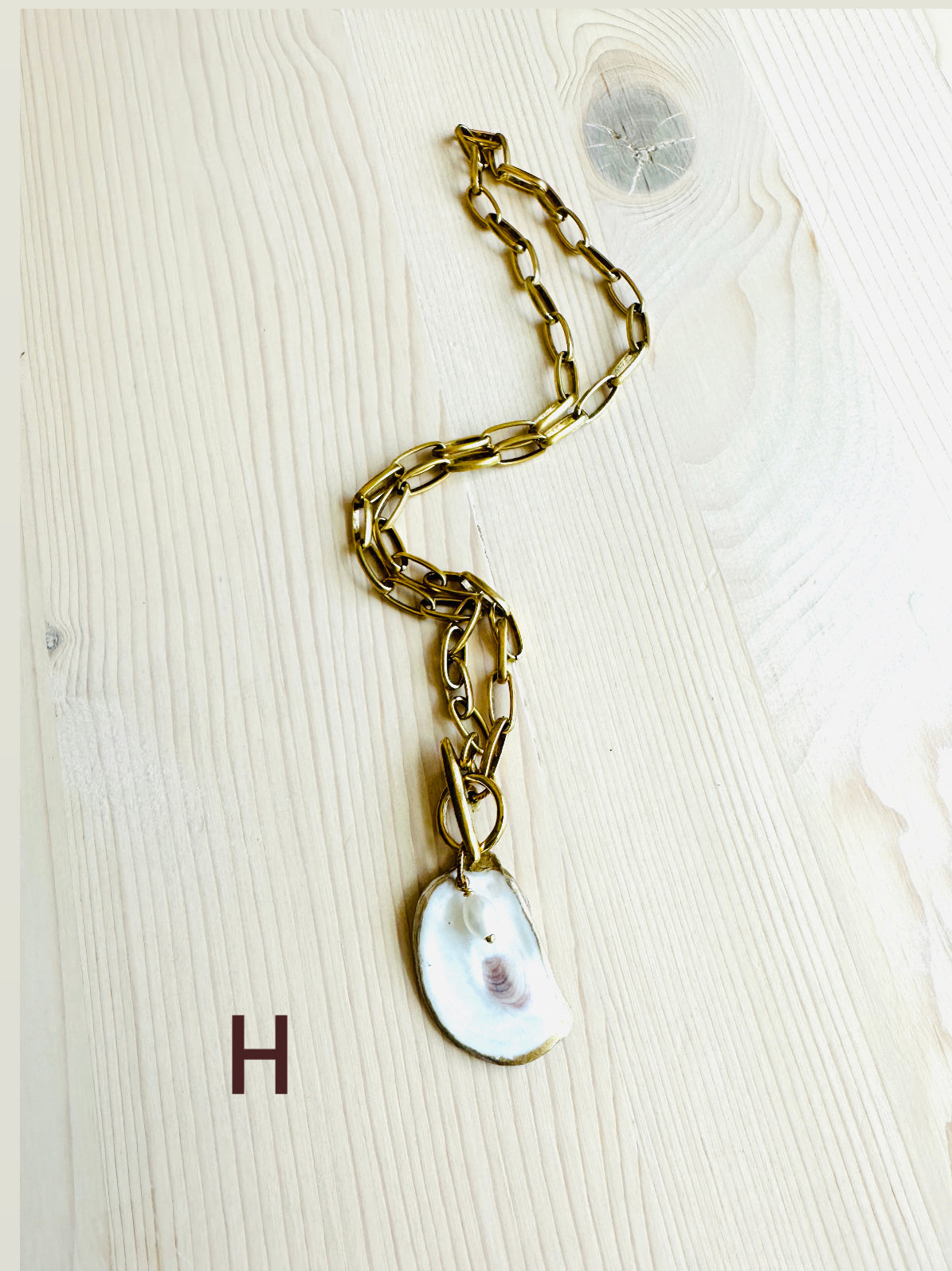 Charleston Oyster Shell Necklaces