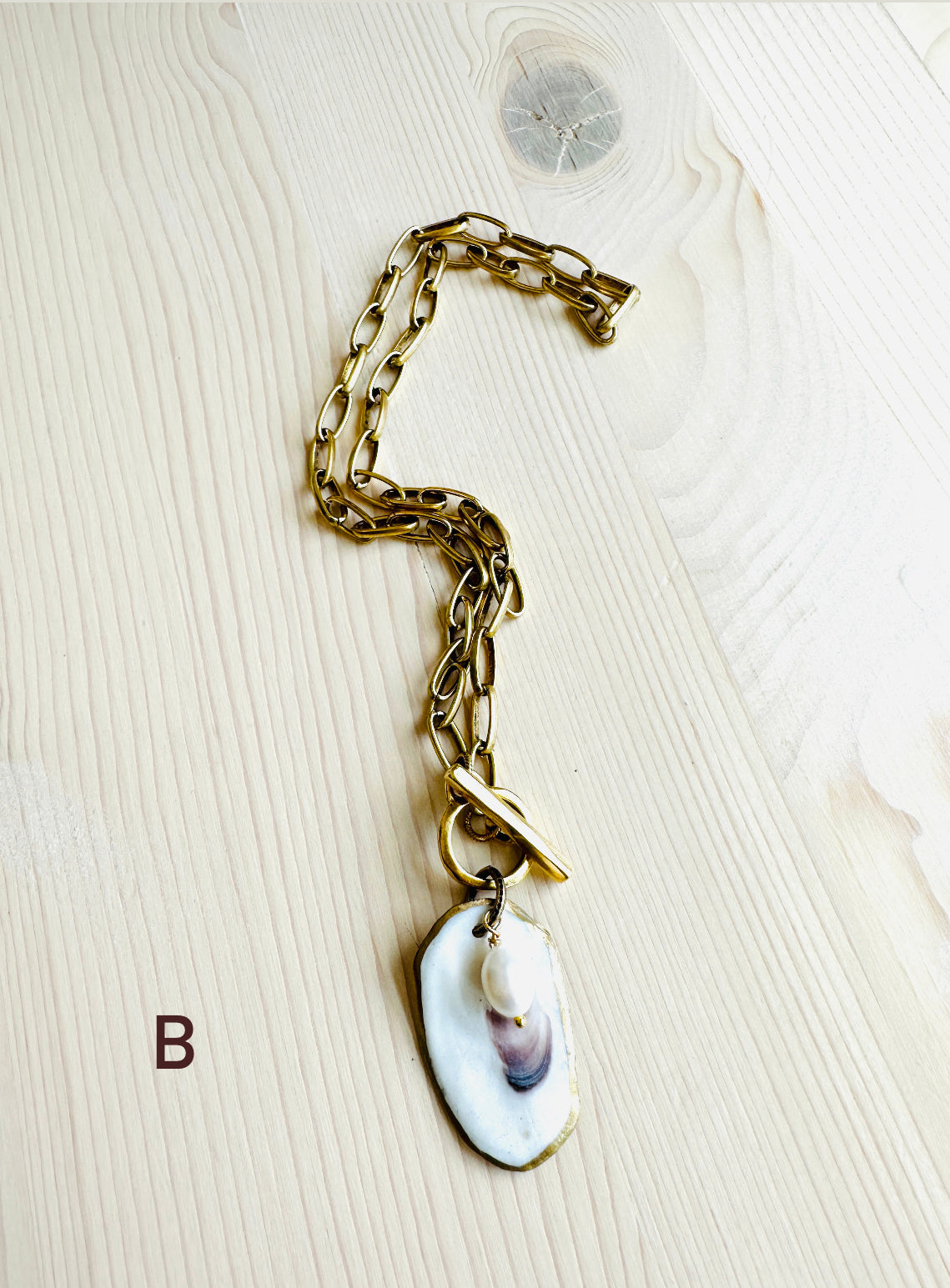 Charleston Oyster Shell Necklaces