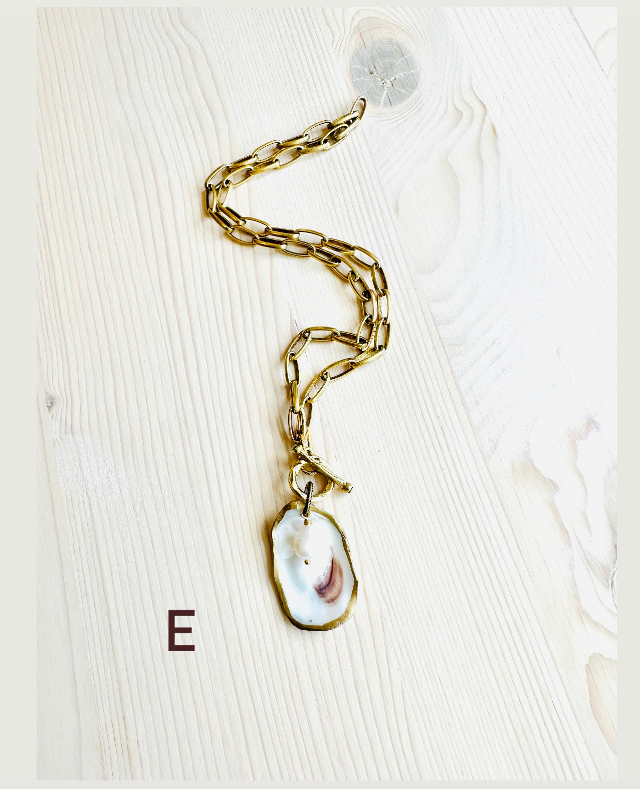 Charleston Oyster Shell Necklaces