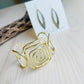 Gold Modern Cuff Bracelet