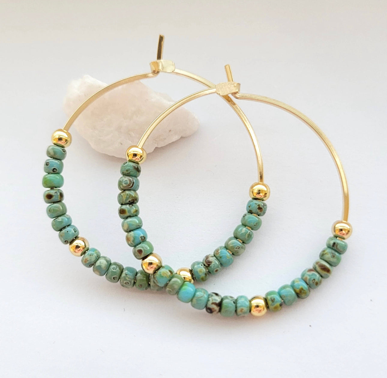 Cyan Earrings