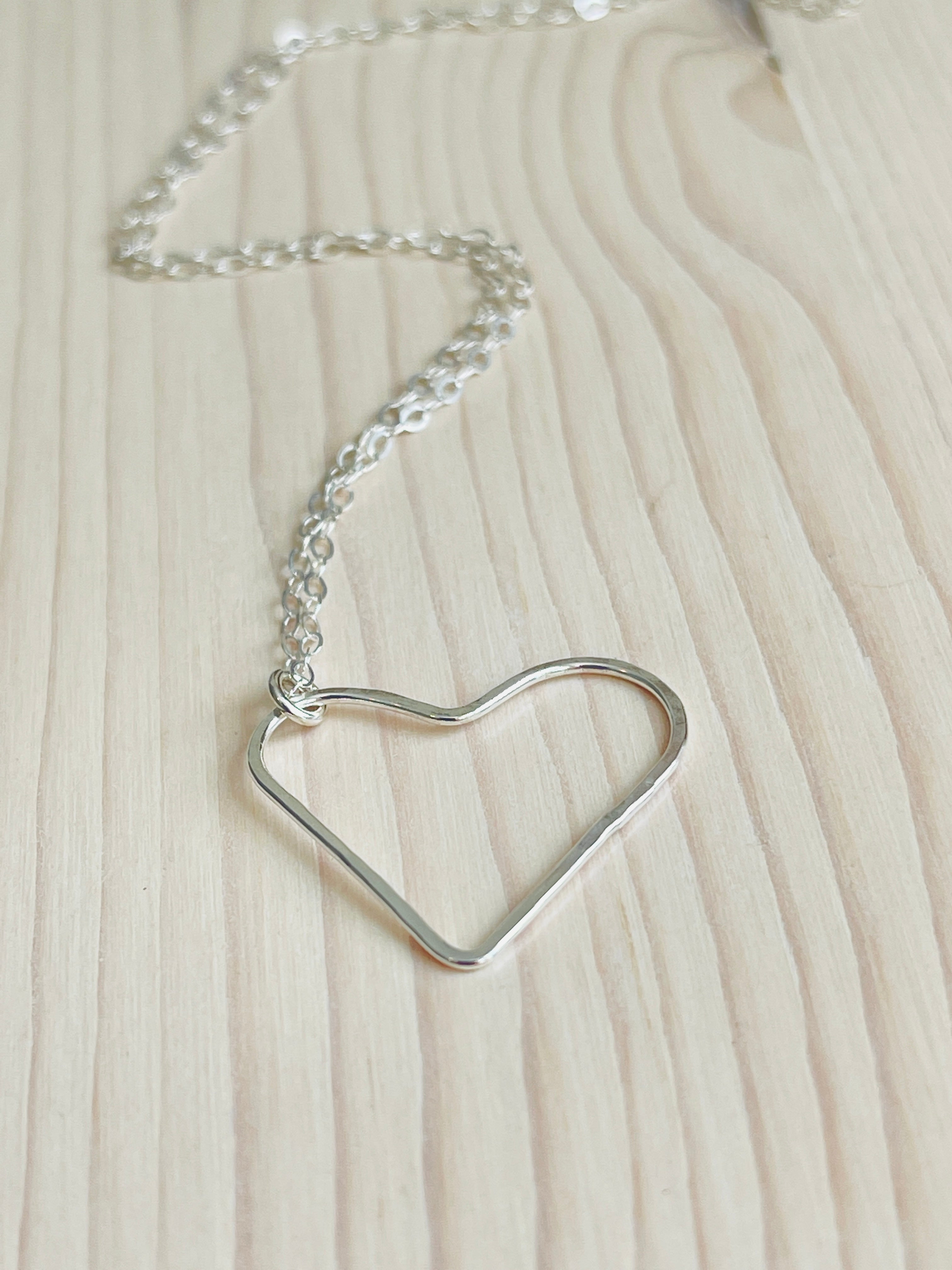 Floating Heart Necklace | Landing Company